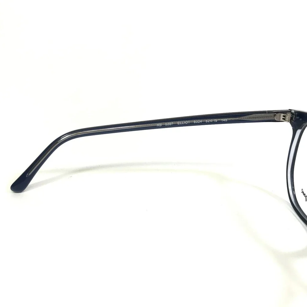 Ray-Ban Eyeglasses Frames RB5397 ELLIOT 8324 Blue Clear Square 52-19-145